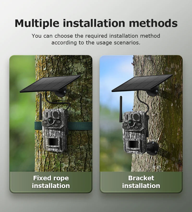 GPS 4G 5MP Trail Camera with Night Vision 32GB