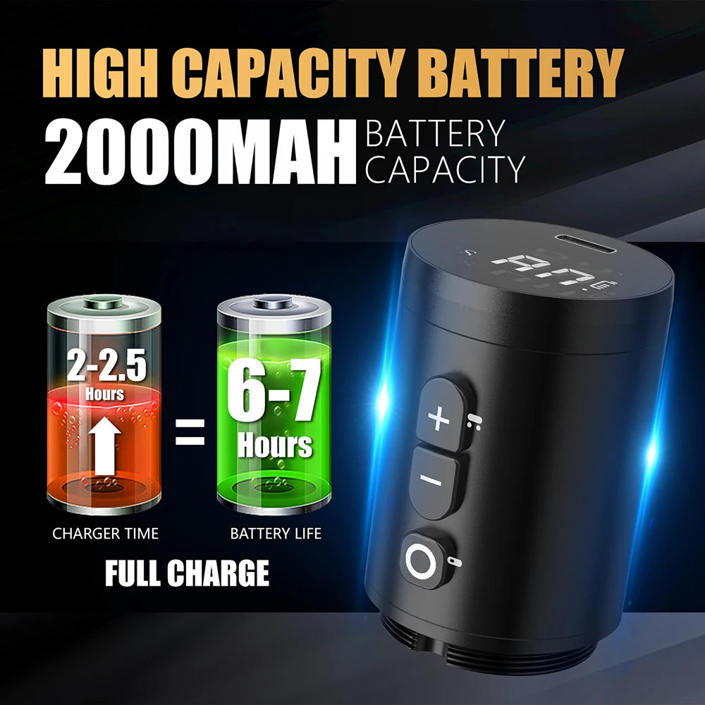 Wireless Tattoo Pen Machine 2400mAh Battery