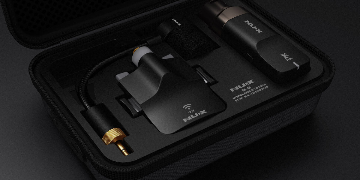 Wireless Clip-On Microphone 24-bit Audio with Flexible Clamp