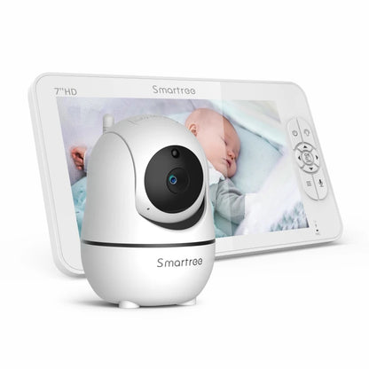 1080p HD Baby Monitor 7 inch Screen Split View