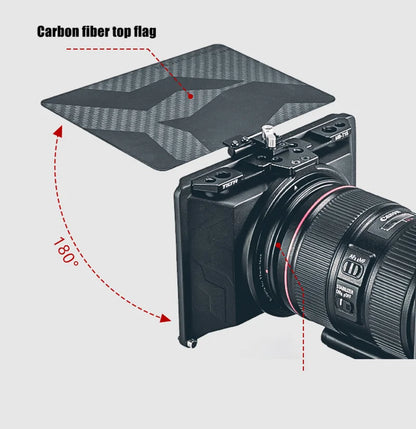 Mini Camera Matte Box 4×5.65 with Lens Hood