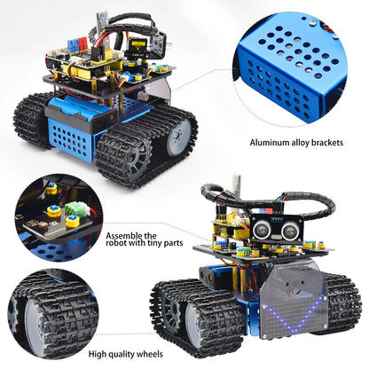 Programmable V3.0 Mini Tank Robot STEM