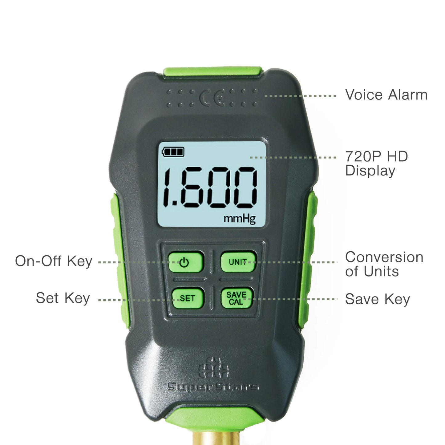 Digital Vacuum Gauge High-Precision Pressure Tester