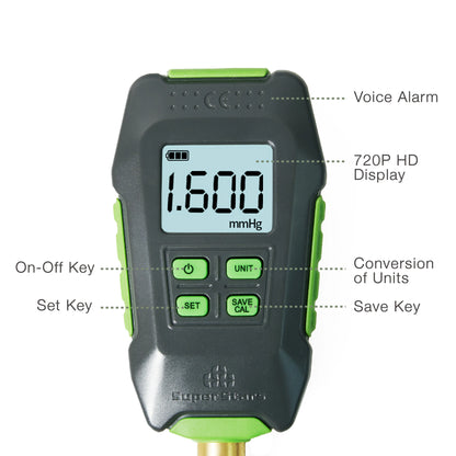 Digital Vacuum Gauge High-Precision Pressure Tester