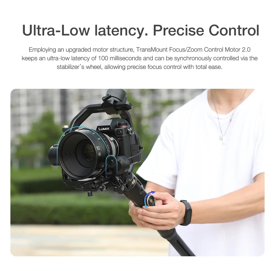 Servo Follow Focus and Zoom Kit for Handheld Stabilizers