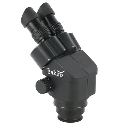 Industrial Binocular Stereo Microscope 4.9 to 45X for Electronics