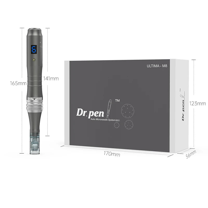 Wireless Microneedling Pen with 20pcs 16pin Cartridges