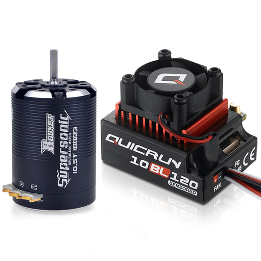 120A 8.5T RC Drift Car Brushless Motor with ESC Controller