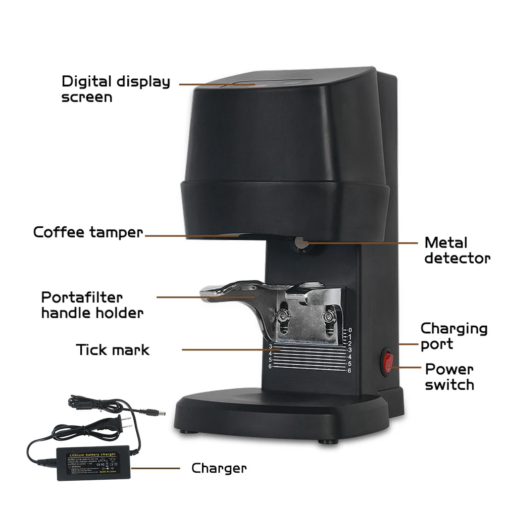 58mm Electric Coffee Tamper Machine with Adjustable Pressure