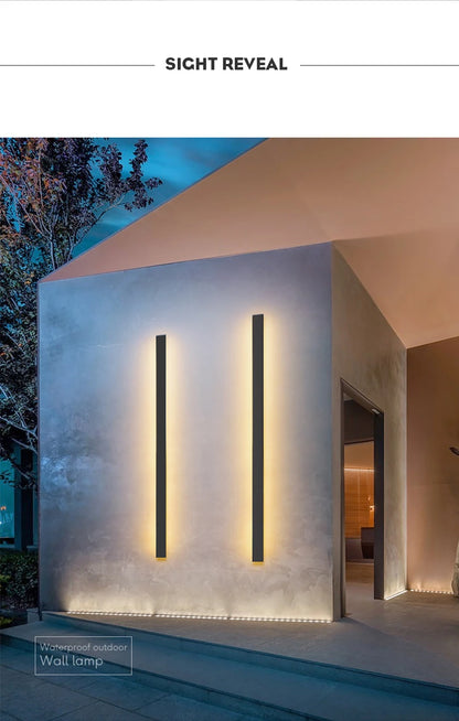 100cm Warm White Waterproof LED Outdoor Wall Light