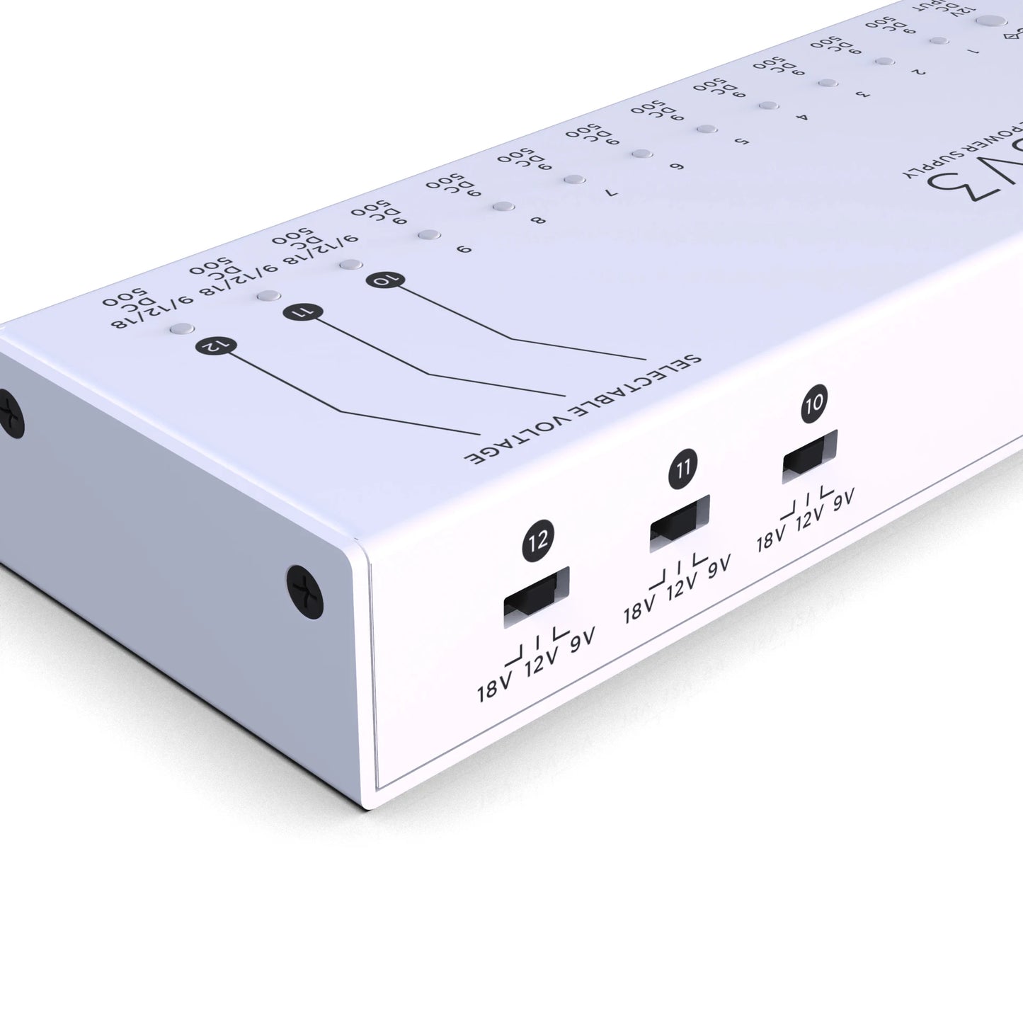 Fully Isolated 12-Output Pedal Power Supply with Noise Reduction