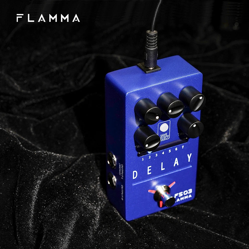 Guitar Delay Pedal FS03 with Looper and Tap Tempo