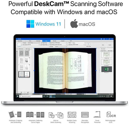 High-Resolution 16MP Portable A3 Office Scanner