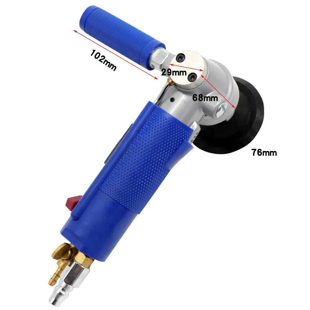 3" Pneumatic Wet Polisher for Stone with 16mm Arbor