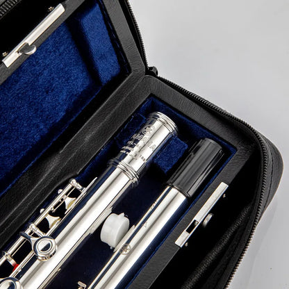 Silver Plated C Key Flute 16 Hole Student Set
