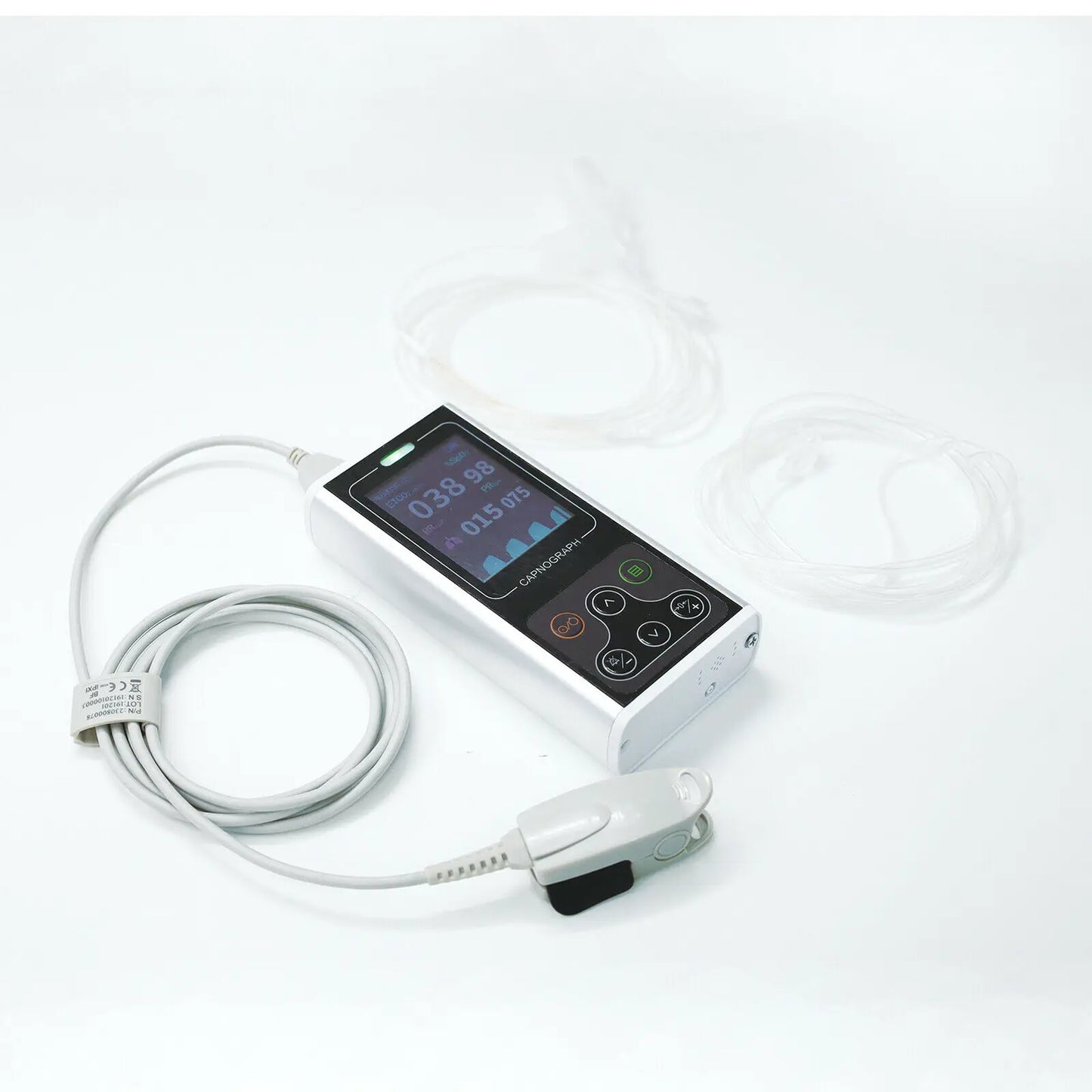 Portable Capnograph ETCO2 Patient Monitor with SPO2 and PR
