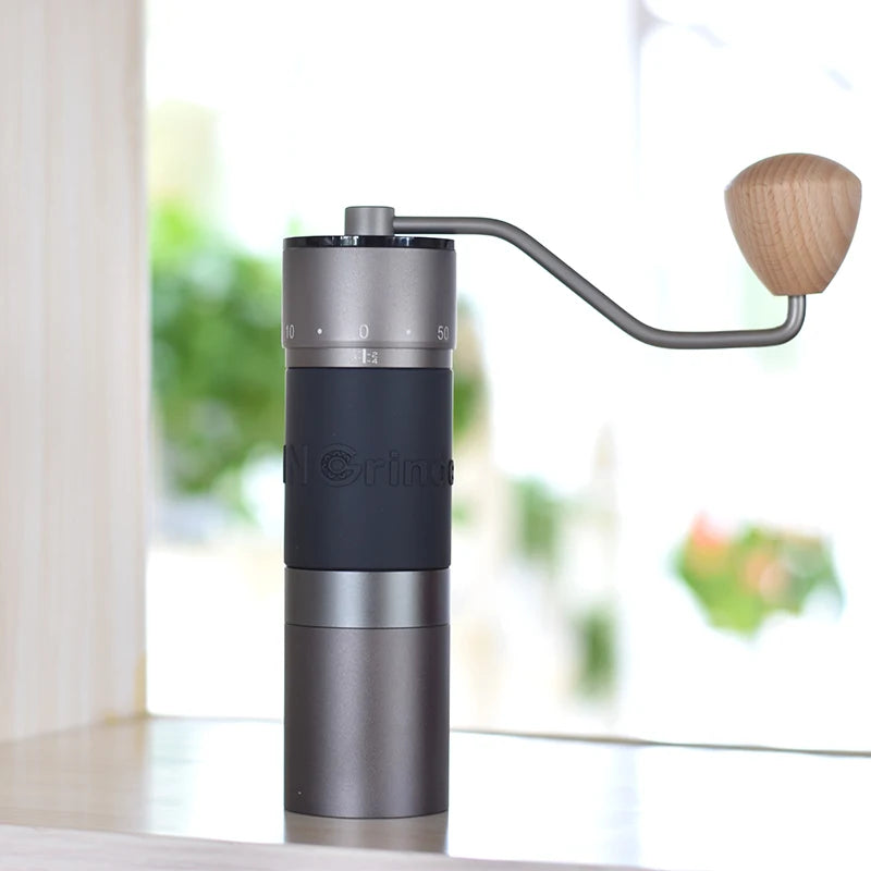 Portable Manual Coffee Grinder 48mm Titanium Burr