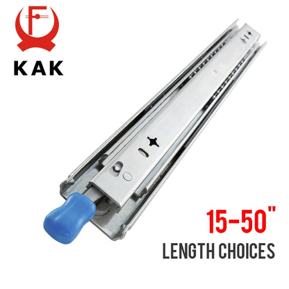 44" Heavy Duty Drawer Runners Full Extension Ball Bearing