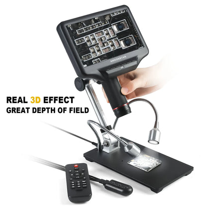 4MP HDMI Digital Microscope 7'' LCD Screen