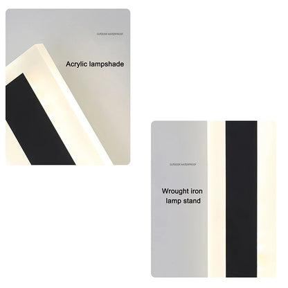 Waterproof 45W LED Wall Lamp with Remote Control