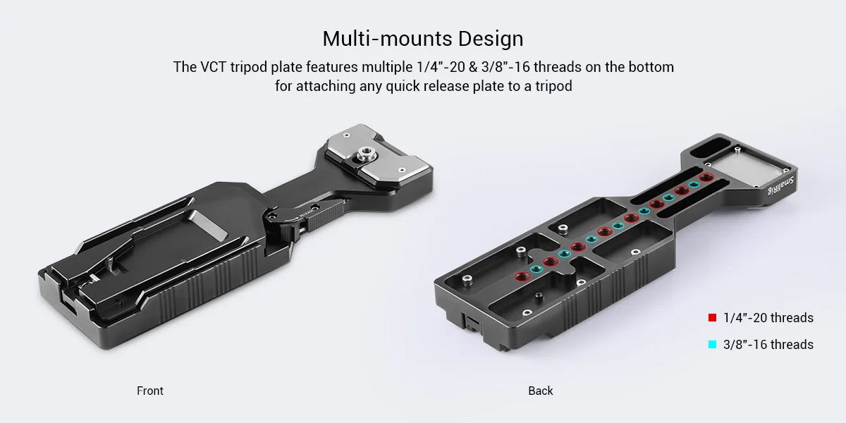 Quick Release Tripod Plate for Sony FS5 FS7
