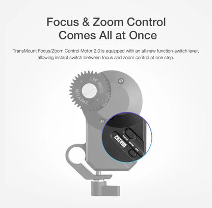 Servo Follow Focus and Zoom Kit for Handheld Stabilizers