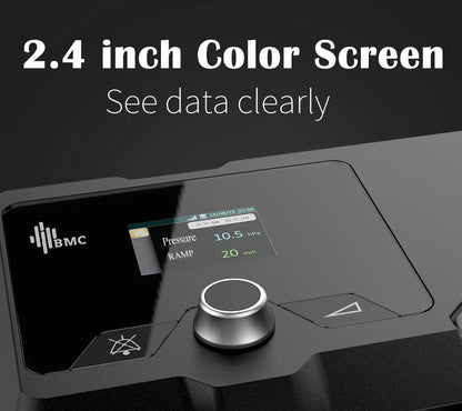 Compact Auto CPAP Machine with Small Nasal Mask & Humidifier