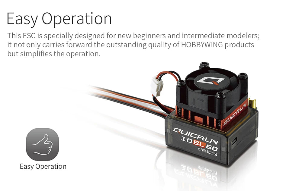 120A 8.5T RC Drift Car Brushless Motor with ESC Controller