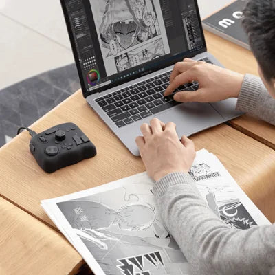 Photo Video Editing Console with Customisable Controls