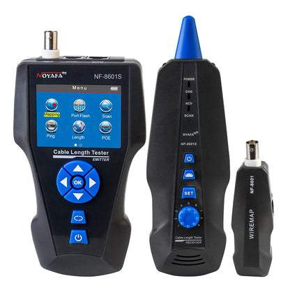 Network Cable Tracker with TDR Measurement PoE and Fault Detection