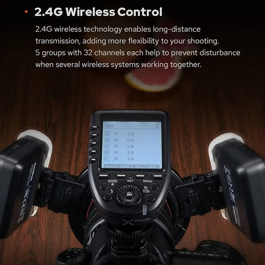 MF12 Wireless Macro Flash with TTL for Nikon