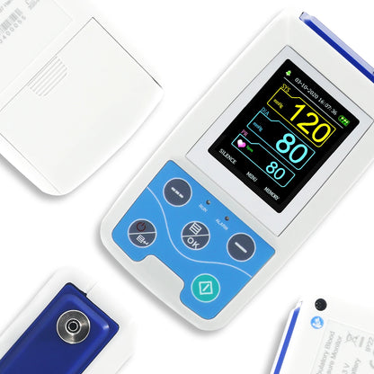 Twenty Four Hour Ambulatory Blood Pressure Monitor Holter Adult Cuff