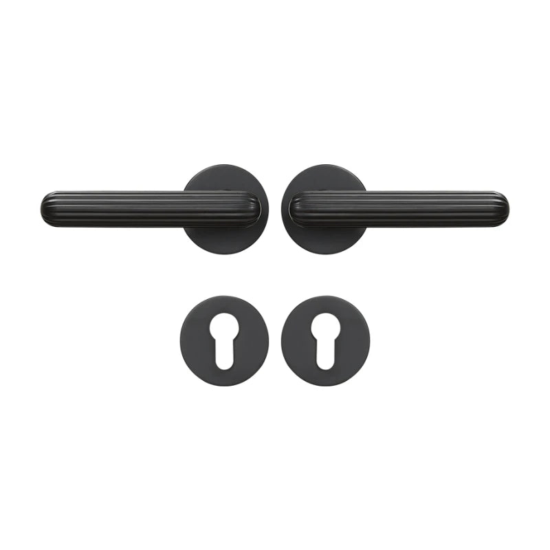 European Style Door Handle Brass Lever Lock