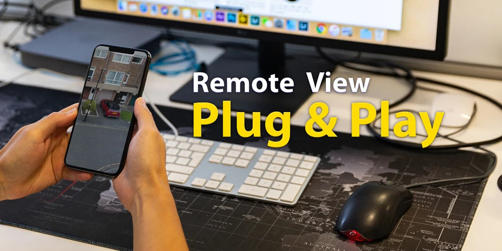 5MP Dome Camera Smart Home Tracking with 128GB Memory