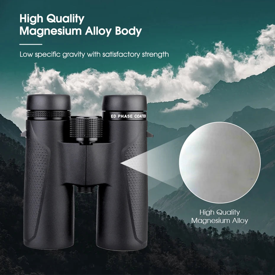 8x42 ED Waterproof Binoculars for Outdoor Viewing