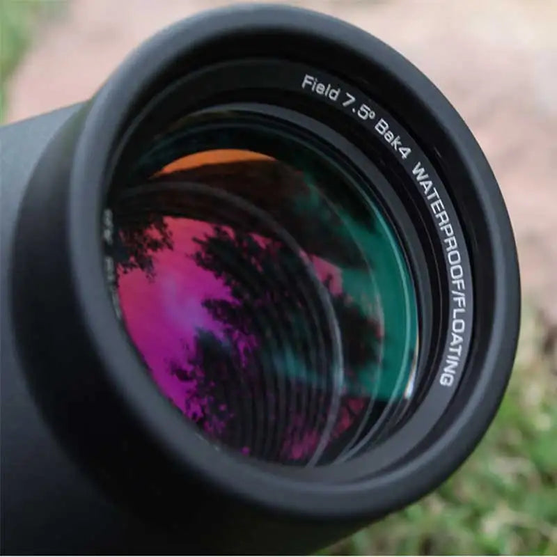 7x50 Waterproof Compass Binoculars HD BAK4 Floating