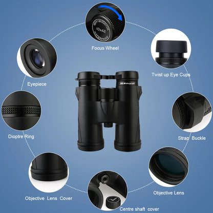 Powerful 8x32 Binoculars for Outdoor Adventure and Travel