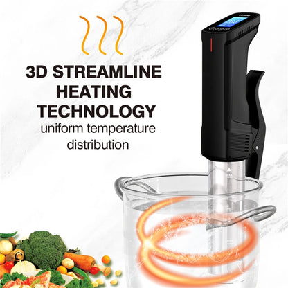 1000W Smart Sous Vide Cooker with Wi-Fi Control