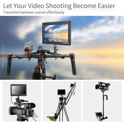 7 Inch IPS 1280x800 DSLR Field Monitor with Peaking Focus