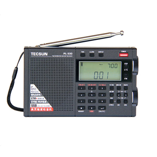 Portable Full Band Radio Receiver with High Sensitivity