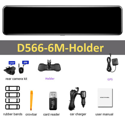 D566 6M Holder for Front & Rear Cameras