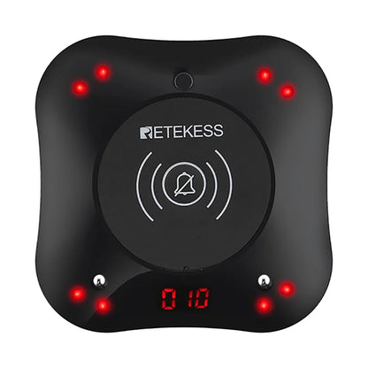 Wireless Restaurant Paging System with Coaster Buzzers and Vibration Alerts