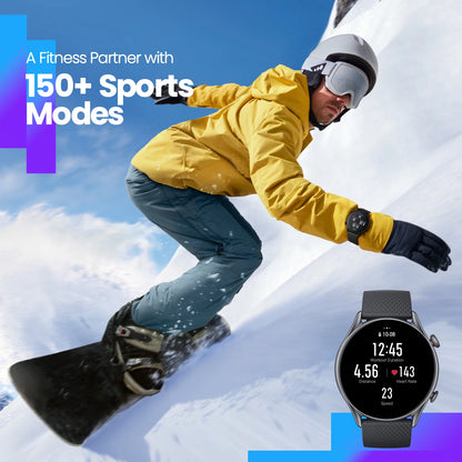 Amazfit GTR 3 Pro Infinite Black GPS Fitness Watch