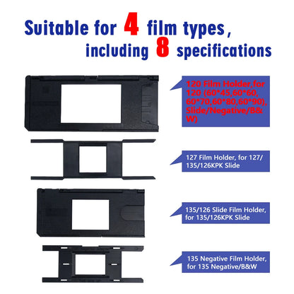 Digital 35mm Film and Slide Scanner with LCD