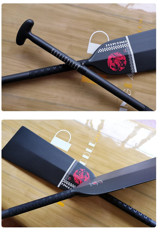 Lightweight Small Watershed Dragon Boat Paddle with Plastic Buckle