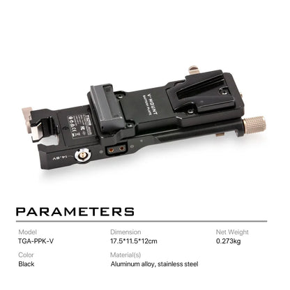 V Mount Battery Plate Power Pass-Through Kit for RS Gimbals