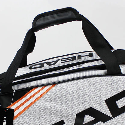 Large Tennis Racket Bag 6–9 Rackets with Shoe Compartment