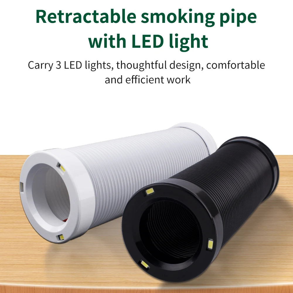 220V Solder Smoke Absorber with LED Light Carbon Filter