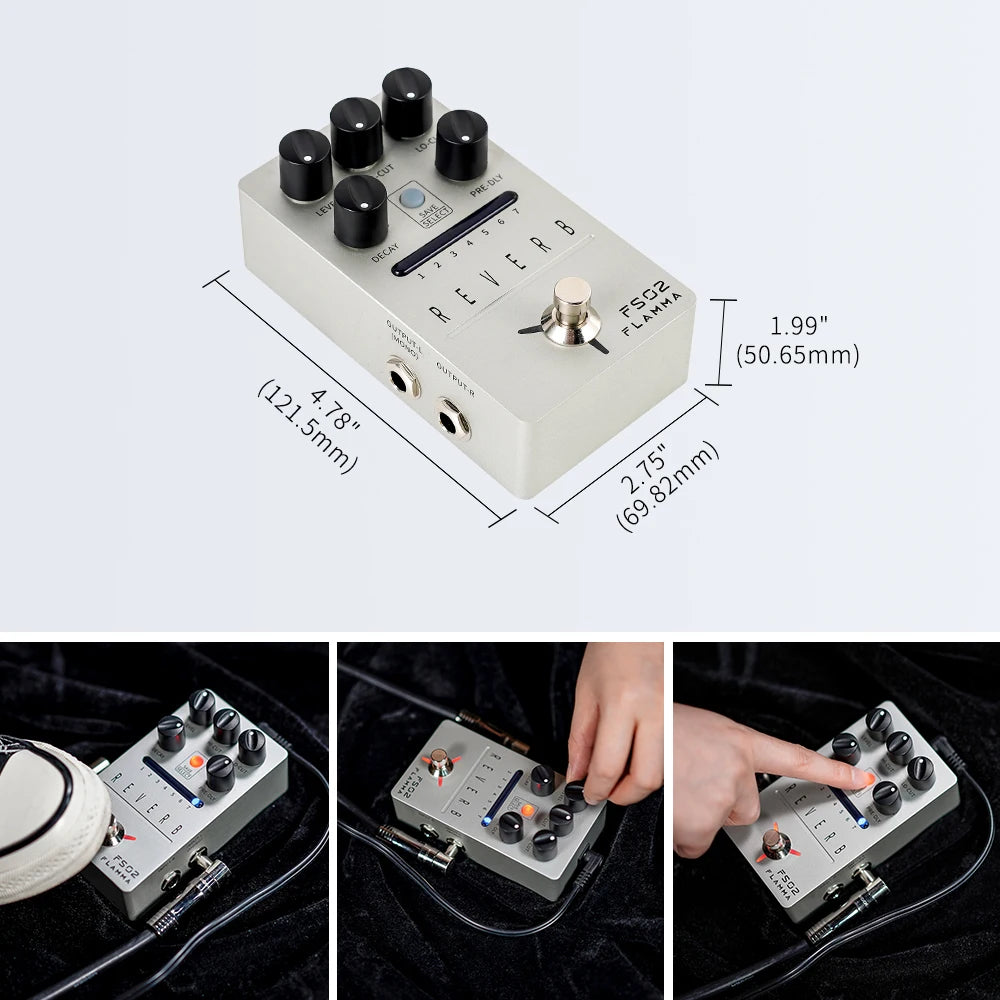 Stereo Reverb Pedal with Spring Reverb and Preset Storage – Stuffology ...