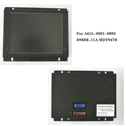 Industrial 9 Inch LCD Display Monitor FANUC CRT Replacement